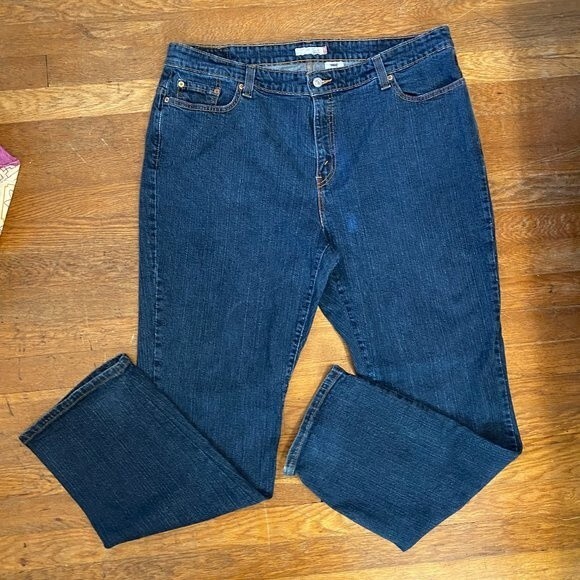 Levis 515 Bootcut Cotton Western Denim Women Jeans Size 22W M - Picture 1 of 5